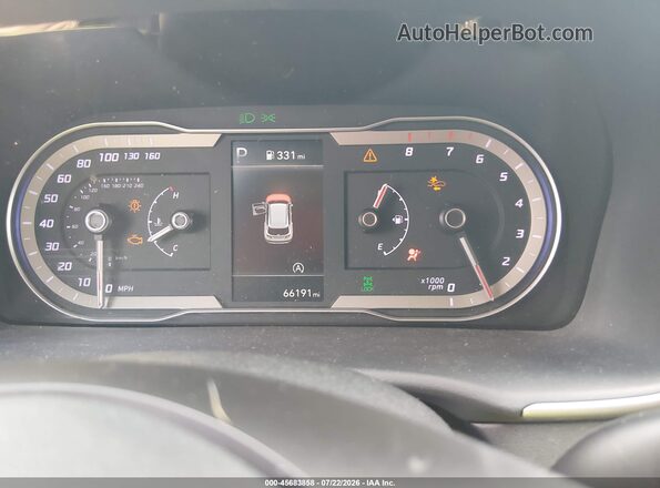 5NMJBCDE1RH354595 2024 HYUNDAI TUCSON Blue Հետևի նստատեղերի տեսք