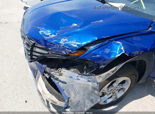 5NMJBCDE1RH354595 2024 HYUNDAI TUCSON Blue Դիմացի տեսք