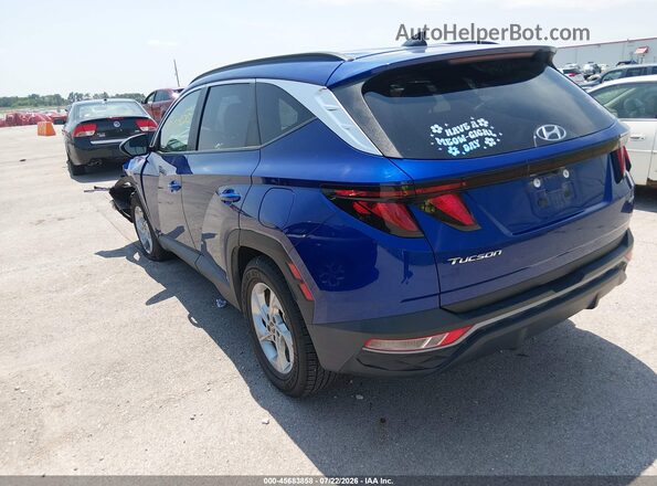 5NMJBCDE1RH354595 2024 HYUNDAI TUCSON Blue Հետևի ձախ