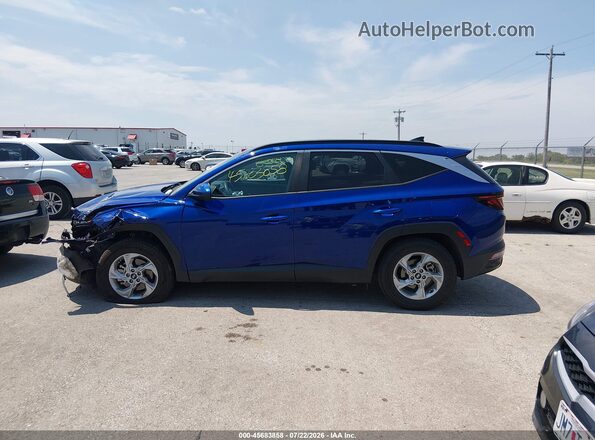 5NMJBCDE1RH354595 2024 HYUNDAI TUCSON Blue Սալոնի 360 աստիճան տեսք