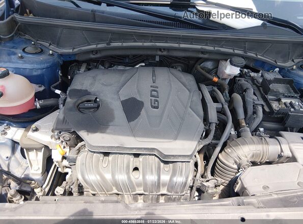 5NMJBCDE1RH354595 2024 HYUNDAI TUCSON Blue Հետևի տեսք