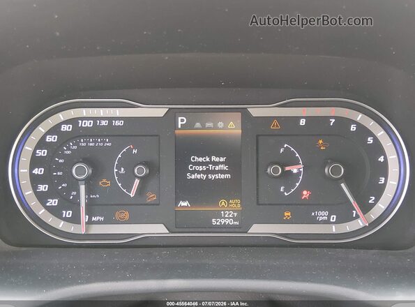 5NMJBCDE2RH381594 2024 HYUNDAI TUCSON White Вид задніх сидінь