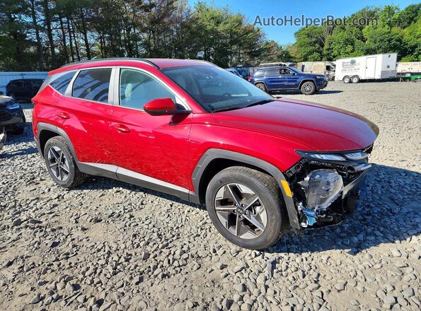 5NMJBCDE2SH535999 2025 HYUNDAI TUCSON Red Delantero derecho
