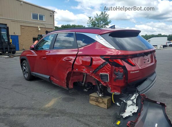 5NMJBCDE2TH725920 2026 HYUNDAI TUCSON Red Rear left