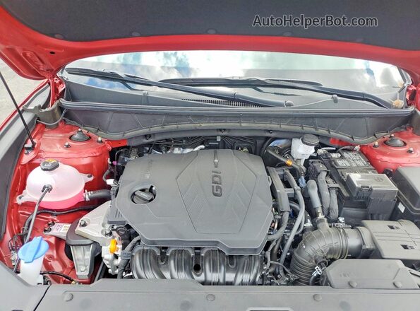 5NMJBCDE2TH725920 2026 HYUNDAI TUCSON Red Engine compartment view