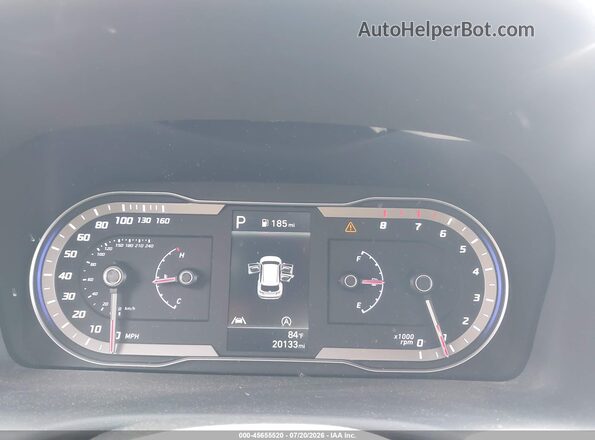 5NMJBCDE3RH320528 2024 HYUNDAI TUCSON Black Հետևի նստատեղերի տեսք