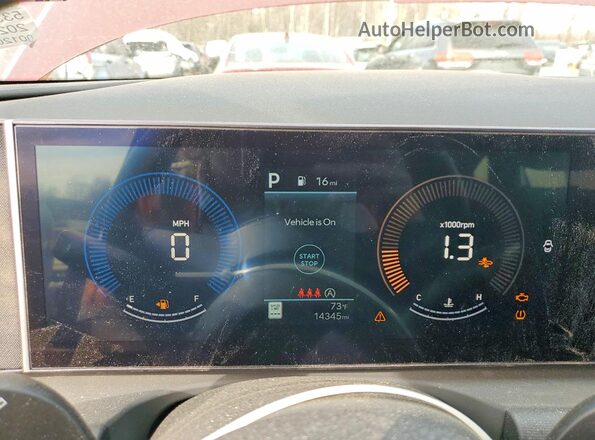 5NMJBCDE3SH509802 2025 HYUNDAI TUCSON Red Սարքավորումների վահանակի տեսք