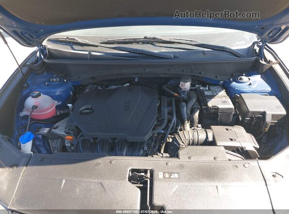 5NMJBCDE4RH298846 2024 HYUNDAI TUCSON Blue Вид ззаду
