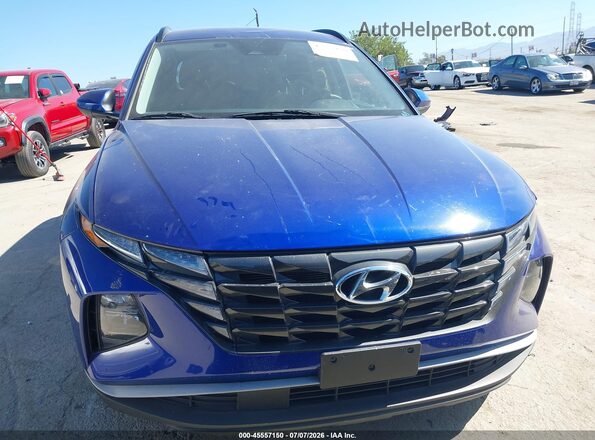 5NMJBCDE4RH298846 2024 HYUNDAI TUCSON Blue Вид задньої частини салону