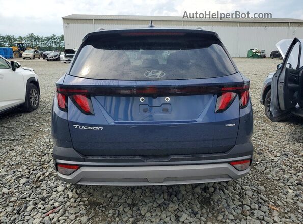 5NMJBCDE4SH585349 2025 HYUNDAI TUCSON Blue უკანა ხედი