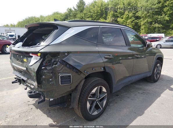 5NMJBCDE5SH440823 2025 HYUNDAI TUCSON Green Trasero derecho