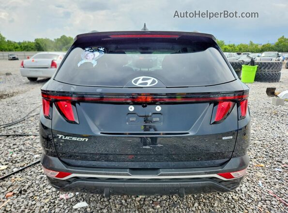 5NMJBCDE6RH386927 2024 HYUNDAI TUCSON Black Widok z tyłu