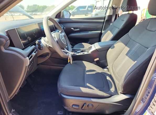 5NMJBCDE8TH673967 2026 HYUNDAI TUCSON Blue Front interior view