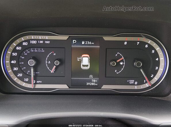5NMJBCDEXRH337519 2024 HYUNDAI TUCSON Silver Widok tylnych siedzeń