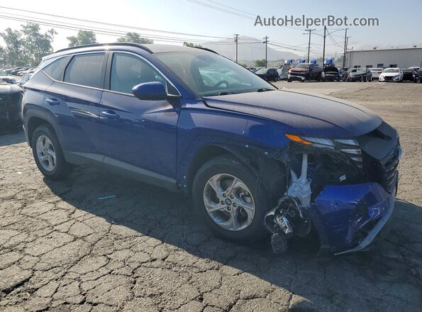 5NMJBCDEXRH337908 2024 HYUNDAI TUCSON Blue Delantero derecho