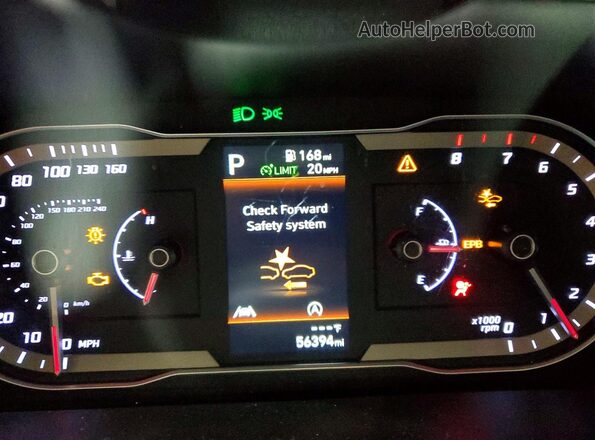 5NMJBCDEXRH357074 2024 HYUNDAI TUCSON Silver Instrument cluster view