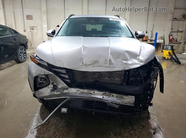 5NMJBCDEXRH357074 2024 HYUNDAI TUCSON Silver Front view
