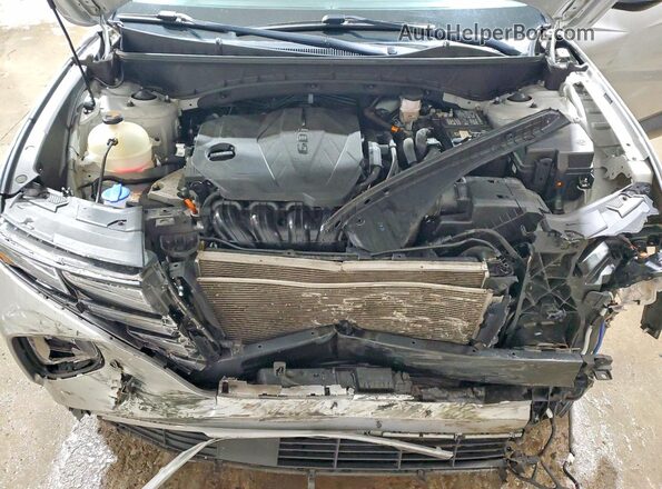 5NMJBCDEXRH357074 2024 HYUNDAI TUCSON Silver Engine compartment view