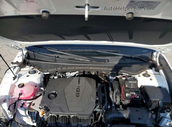 5NMJBCDEXSH600114 2025 HYUNDAI TUCSON White Вид підкапотного простору
