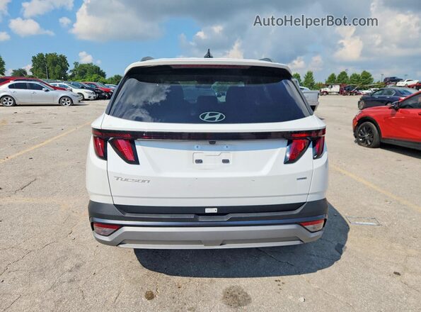 5NMJBCDEXTH637343 2026 HYUNDAI TUCSON White Vista trasera