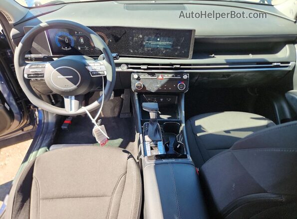 5NMJBCDEXTH687109 2026 HYUNDAI TUCSON Blue Dashboard view