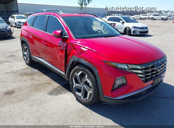 5NMJC3AE1NH009658 2022 HYUNDAI TUCSON Red Vista frontal