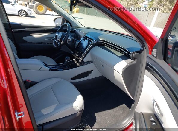 5NMJC3AE1NH009658 2022 HYUNDAI TUCSON Red Vista interior delantera
