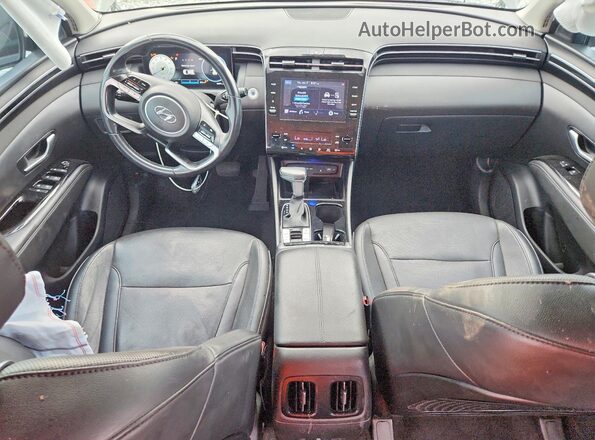 5NMJC3AE1NH009997 2022 HYUNDAI TUCSON Gray Dashboard view