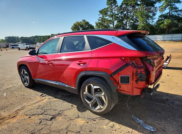 5NMJC3AE3NH024081 2022 HYUNDAI TUCSON Red Задня ліва чверть