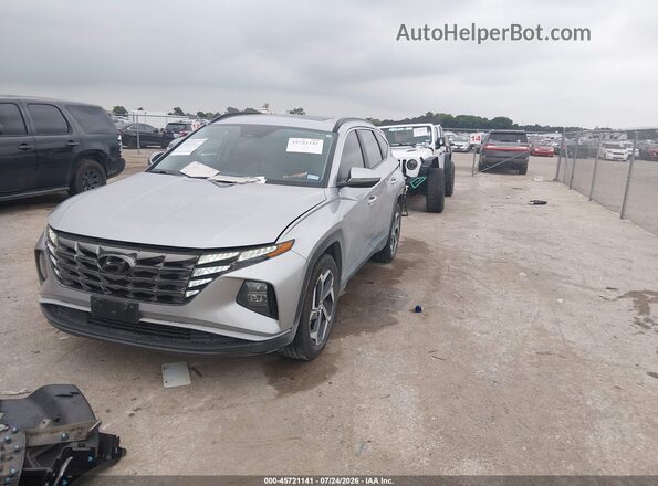 5NMJC3AE3NH096950 2022 HYUNDAI TUCSON Silver Przód lewy
