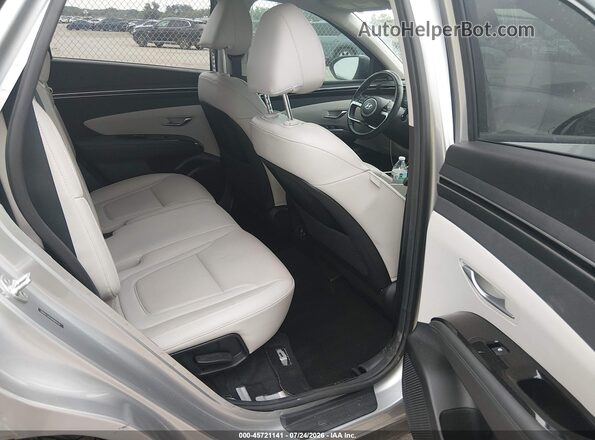 5NMJC3AE3NH096950 2022 HYUNDAI TUCSON Silver Widok naklejki z numerem VIN