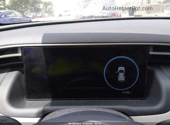 5NMJC3AE5NH113022 2022 HYUNDAI TUCSON Silver Vista de los asientos traseros