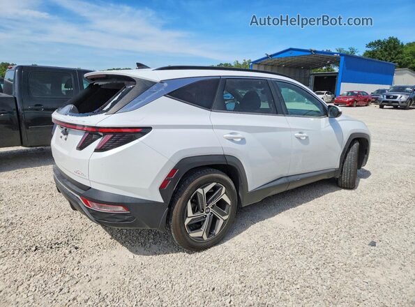 5NMJC3AE6NH065661 2022 HYUNDAI TUCSON White უკანა მარჯვენა