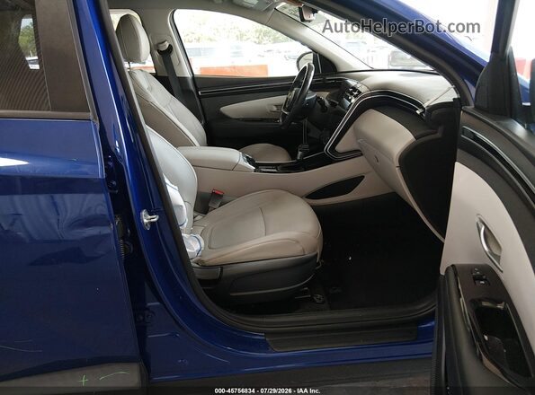 5NMJC3AE8NH122622 2022 HYUNDAI TUCSON Blue Vista interior delantera