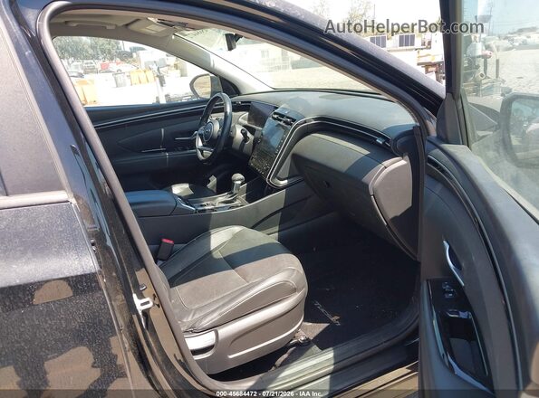 5NMJC3AE8NH139310 2022 HYUNDAI TUCSON Black წინა სალონის ხედი