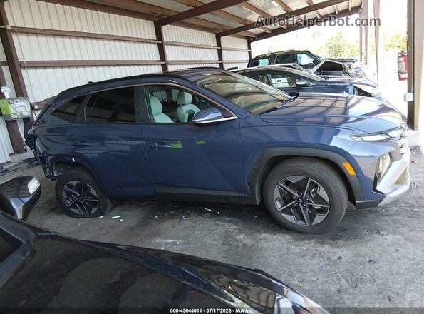 5NMJC3DE2SH554078 2025 HYUNDAI TUCSON Blue უკანა სალონის ხედი