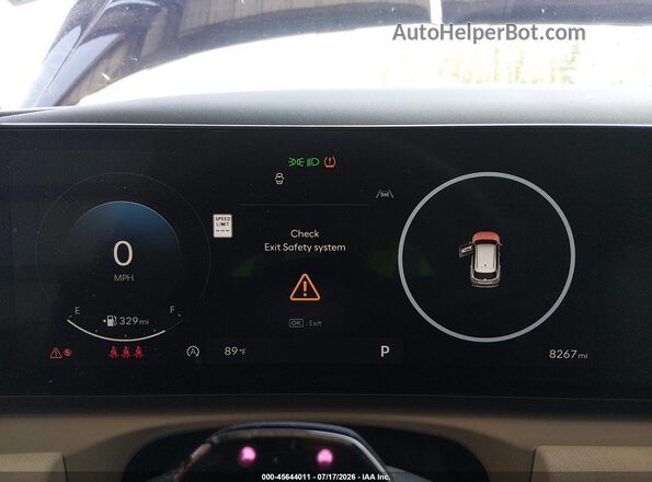5NMJC3DE2SH554078 2025 HYUNDAI TUCSON Blue უკანა სავარძლების ხედი