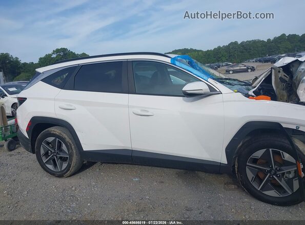 5NMJC3DE3SH450859 2025 HYUNDAI TUCSON White Widok zestawu wskaźników