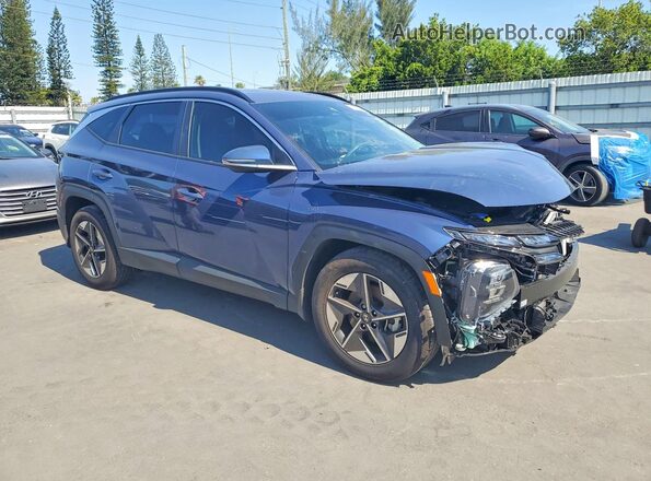 5NMJC3DE8SH553517 2025 HYUNDAI TUCSON Фиолетовый Передняя правая четверть