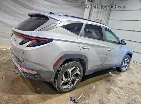 5NMJCCAE0NH100002 2022 HYUNDAI TUCSON Silver უკანა მარჯვენა