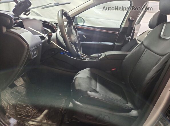 5NMJCCAE0NH100002 2022 HYUNDAI TUCSON Silver წინა სალონის ხედი