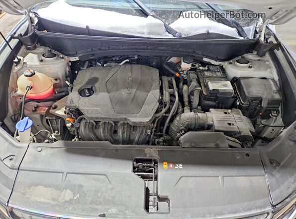 5NMJCCAE0NH100002 2022 HYUNDAI TUCSON Silver ძრავის განყოფილების ხედი