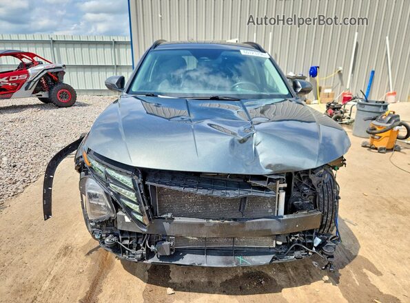 5NMJCCAE1NH016772 2022 HYUNDAI TUCSON Gray Դիմացի տեսք