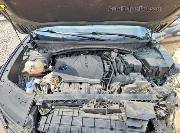5NMJCCAE1NH016772 2022 HYUNDAI TUCSON Gray Շարժիչի բաժամունքի տեսք