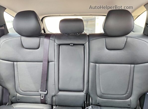 5NMJCCAE1NH016772 2022 HYUNDAI TUCSON Gray Հետևի նստատեղերի տեսք