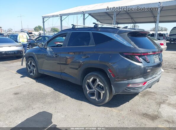 5NMJCCAE5NH090325 2022 HYUNDAI TUCSON Black Задня ліва чверть