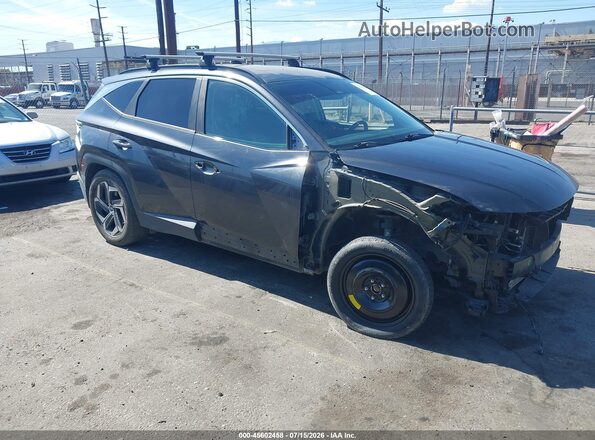 5NMJCCAE5NH090325 2022 HYUNDAI TUCSON Black Панорамний вид салону 360°
