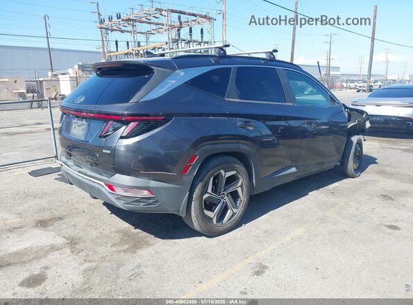 5NMJCCAE5NH090325 2022 HYUNDAI TUCSON Black Задня права чверть
