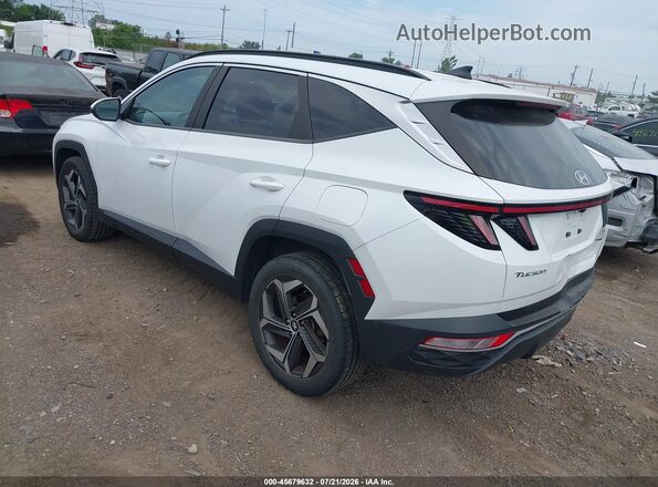 5NMJCCAE5NH094102 2022 HYUNDAI TUCSON White Հետևի ձախ