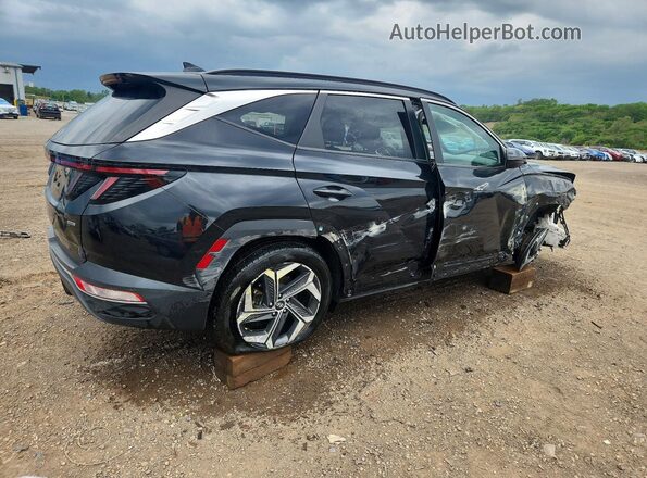 5NMJCCAE5NH137627 2022 HYUNDAI TUCSON Black Rear right